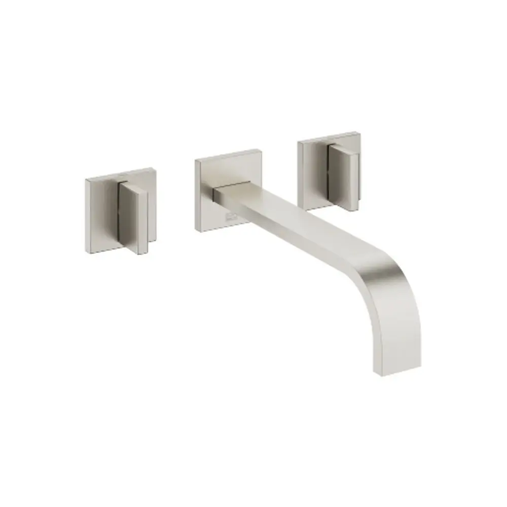 Dornbracht-MEM-Waschtisch-Wandbatterie-ohne Ablaufgarnitur-Ausladung 240mm-platin gebürstet, 36717782-06 Galeriebild 1